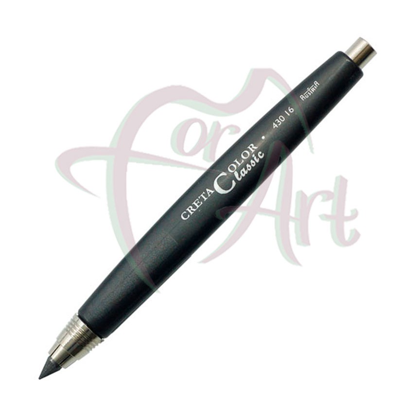 Держатель для стержня 5,6мм Cretacolor Classic треугольный, тёмносерый, пластмассовый