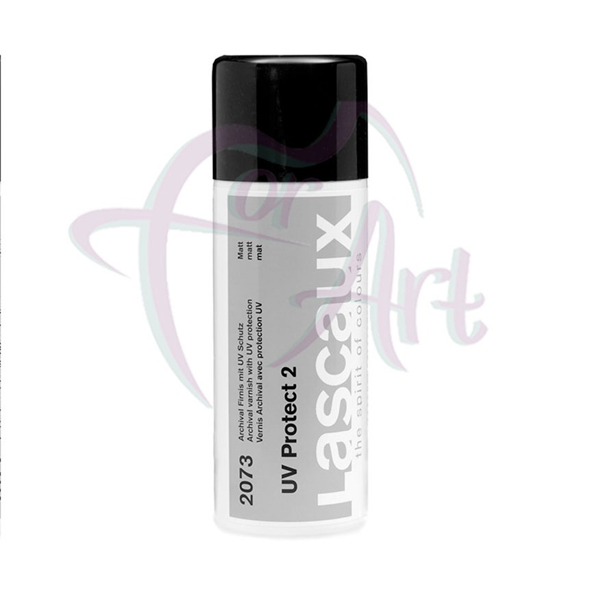 Лак аэрозольный Lascaux UV Protect 2, матовый, архивный/400мл