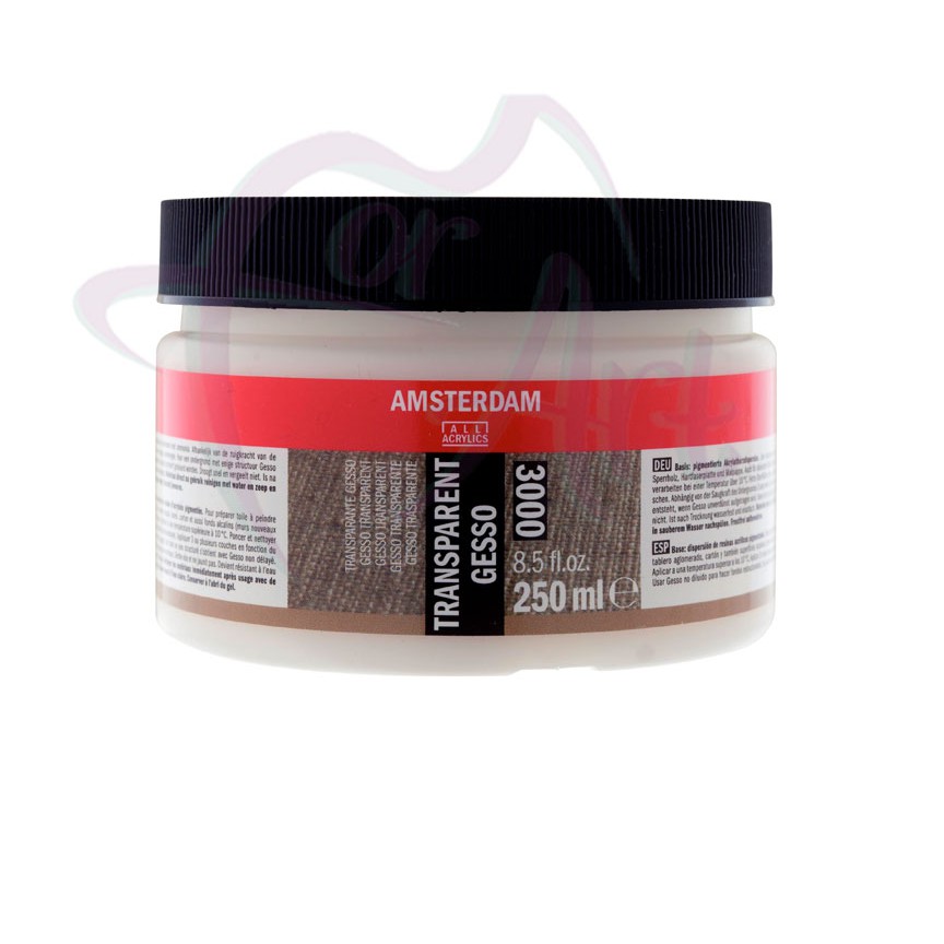 Грунт акриловый Gesso Armsterdam (3000) прозрачный