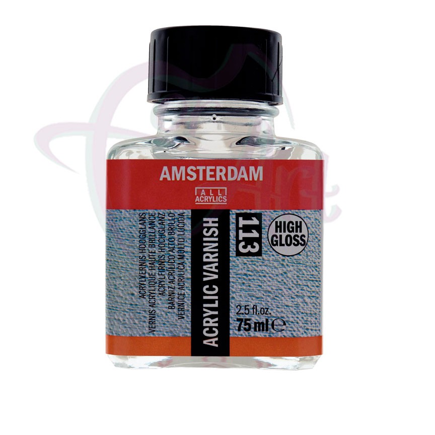 Финишный лак для акрила Amsterdam (113) глянцевый/б.75мл