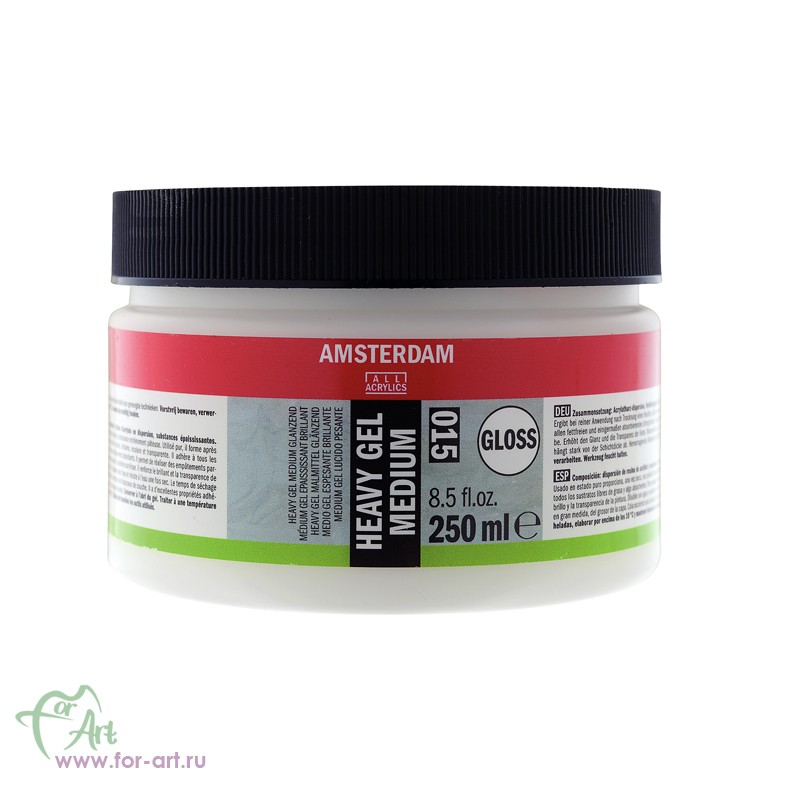 Медиум гель для акрила Amsterdam Heavy Gel Medium Gloss (015)- прочный глянцевый