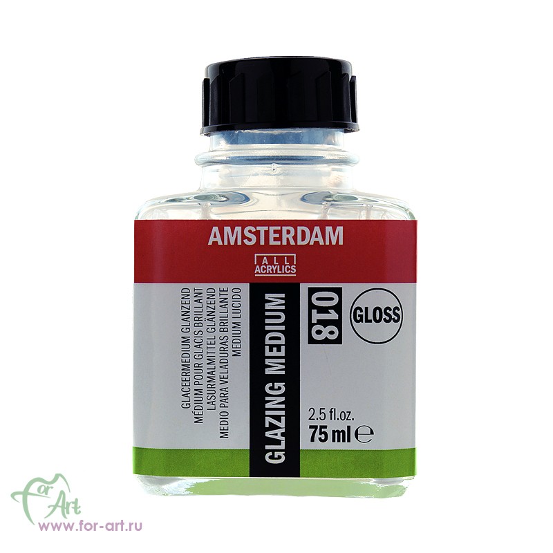 Медиум гель для акрила Amsterdam Glazing Medium лессировочный/матовый и глянцевый