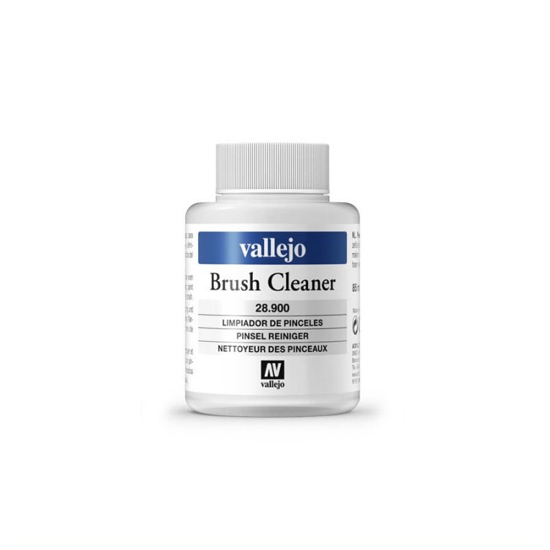 Очиститель для кистей Brush Cleaner Vallejo универсальный на спиртовой основе/б.85мл