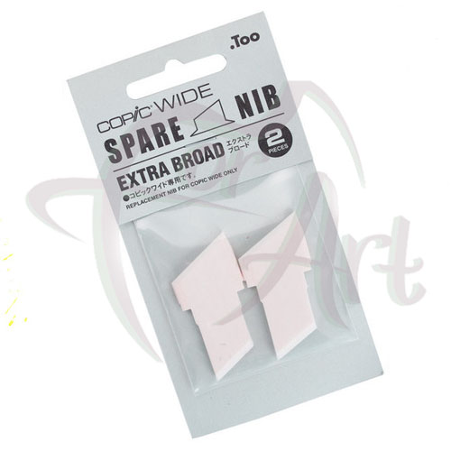 Набор сменных наконечников EXTRA BROAD для маркеров COPIC WIDE/2шт