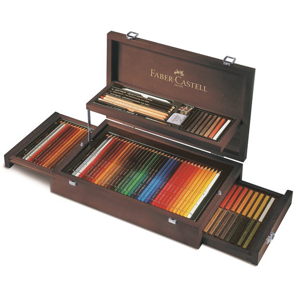 Набор для живописных и графических работ Faber-castell ART&GRAPHIC COLLECTION 126 предметов в деревянном ящике