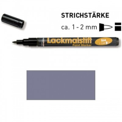 Маркер лаковый с круглым наконечником C.Kreul Lackmalstift fine 1-2мм